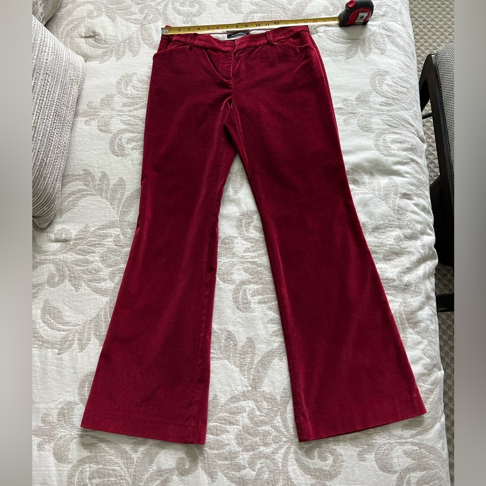 Victoria Secret red velvet pants